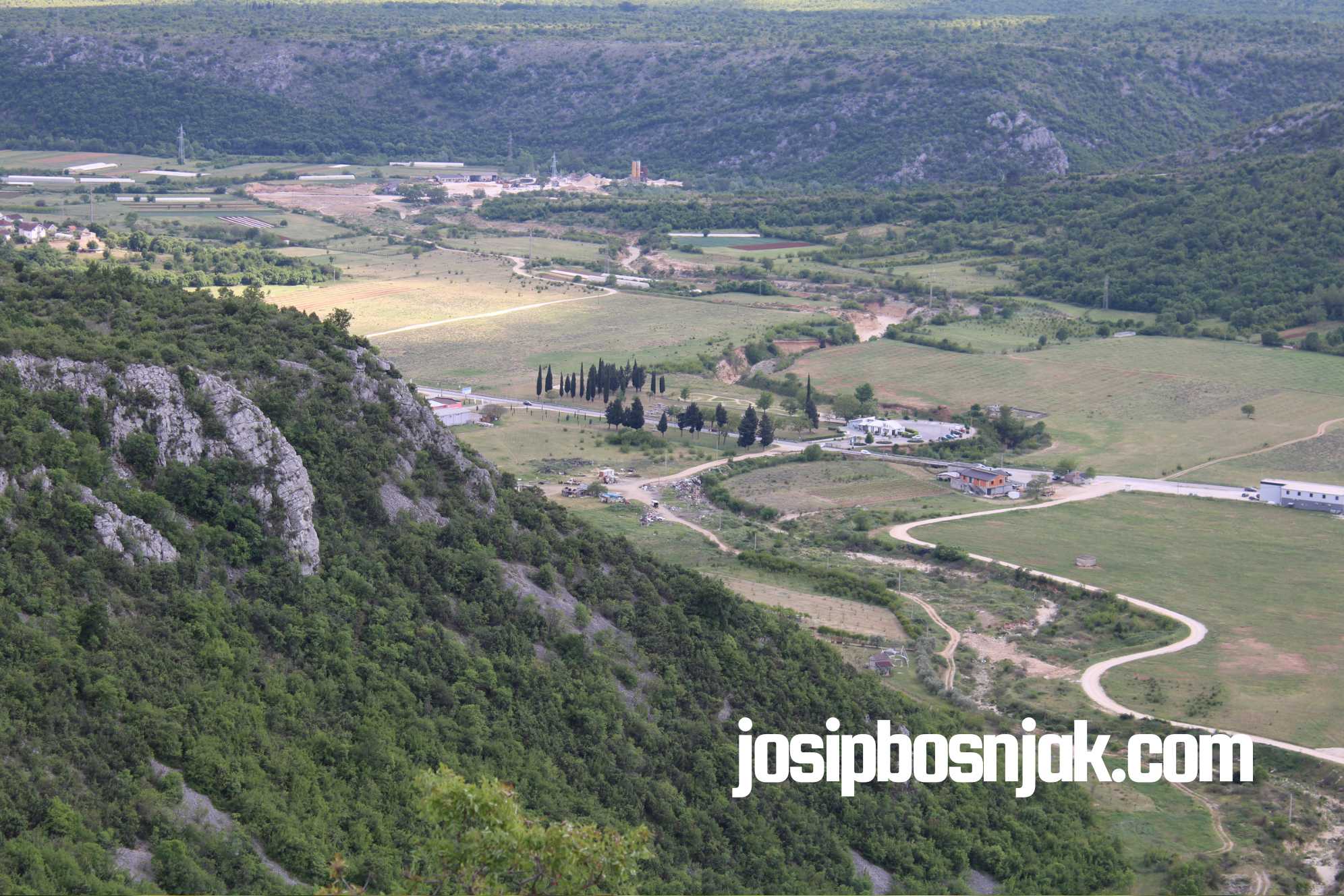 Pogled na Radimlju s Daorsona